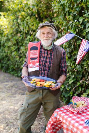 people People Celebrating 4th of July Independence Day with Joy and Patriotism
