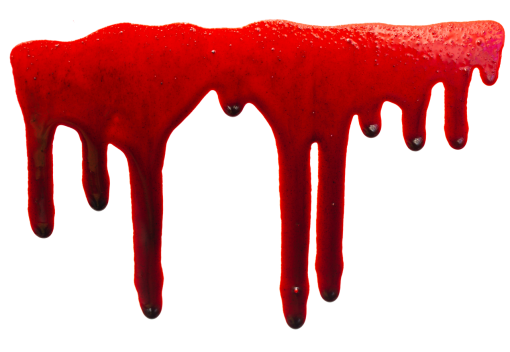 painted-image  Bloodstain Clipart Overlay PNG