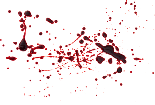 painted-image  Bloodstain Clipart Overlay PNG