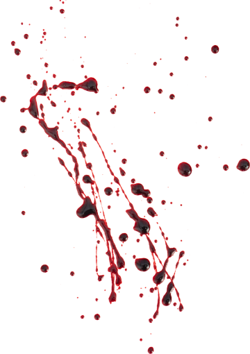 painted-image  Bloodstain Clipart Overlay PNG
