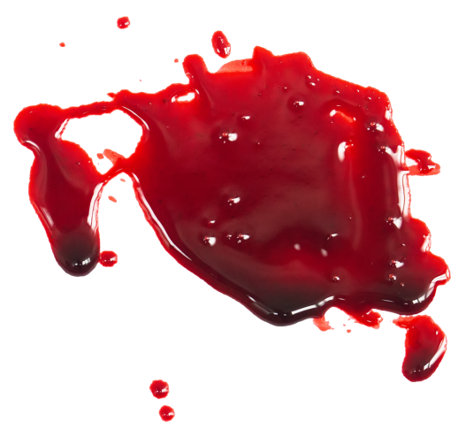 painted-image  Bloodstain Clipart Overlay PNG