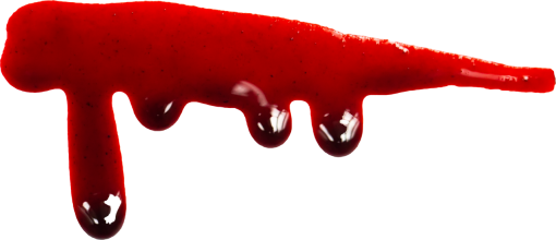 painted-image  Bloodstain Clipart Overlay PNG