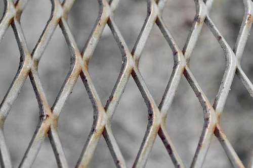 barrier fence barrier iron steel pattern metallic protection wire abstract