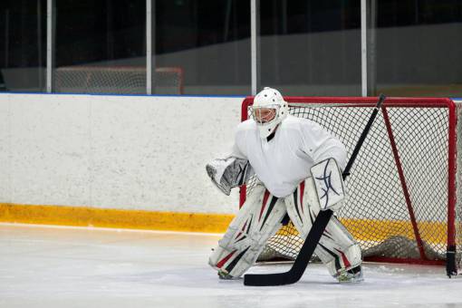 action Hockey Goalkeeper