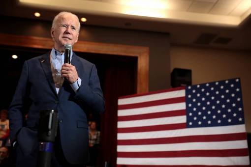 bandera Joe Biden Presidente de los Estados Unidos de América