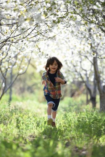 girl fun child happiness child;running;outdoors outdoors nature smiling