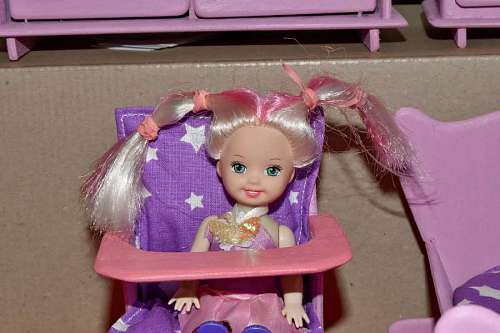 muñeca divertido juguete felicidad hecho a mano muebles de plástico infancia