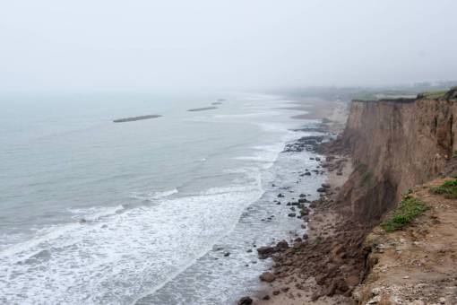paisajes de argentina Acantilado en el sur de la ciudad de Mar del Plata, Buenos Aires, Argentina