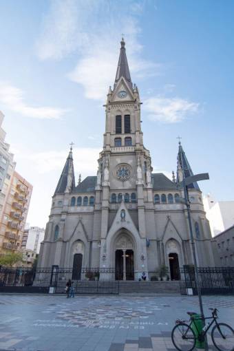 religion Facade of Mar del Plata Cathedral 