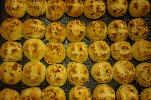 dessert Freshly baked coconut cookies