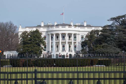 bush The White House in US