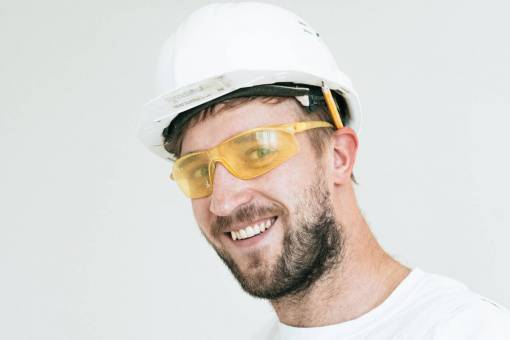 hard construction worker males hardhat adult men one person caucasian ethnicity