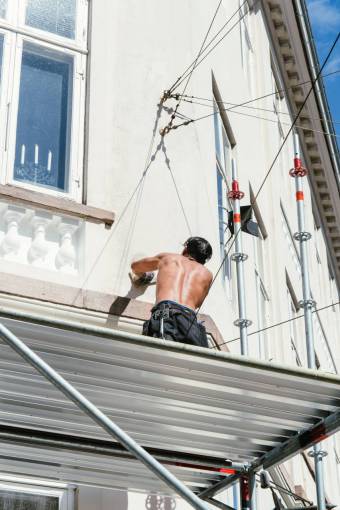 ocupacion aire libre adulto una persona hombres machos trabajador de la construcción trabajando