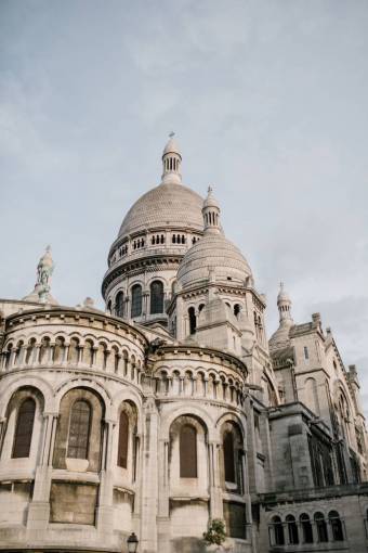 monumento Religión arquitectura lugar famoso Sacre Coeur;París;Francia;Montmartre;iglesia;Catedral cultura francesa catolicismo cristianismo