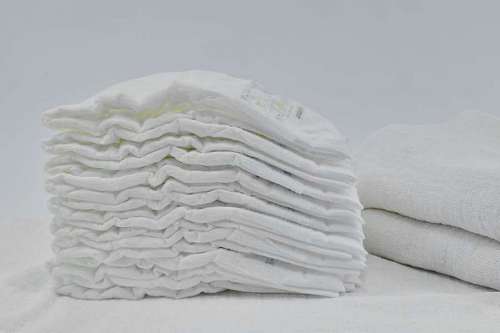diaper still hygiene organic cotton many stacks pile towel canvas