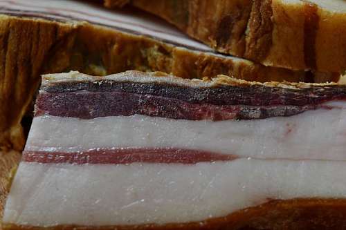 ham bacon tasty pork delicious slice meal meat breakfast kb