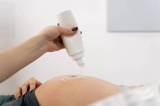 medicine Pregnant woman during an ultrasound