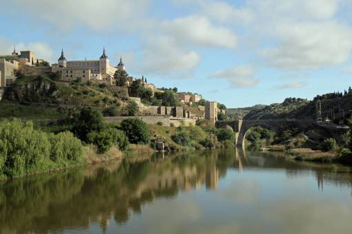 cat Cityscape of Toledo Spain