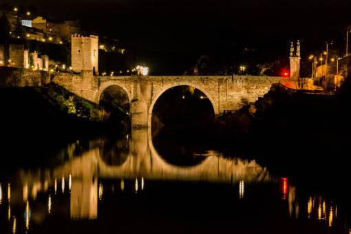 cat Cityscape of Toledo Spain
