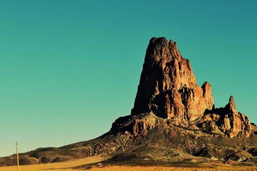arizona Pico Agathla desierto de Arizona rocas arena