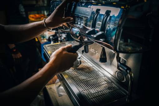 espresso barista  coffee  machine  coffee shop  hands  cappucino  espresso