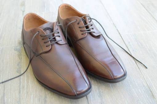 shoe brown  leather  shoe  footwear  lace  floor
