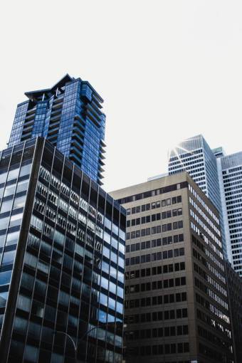daytime city  buildings  glass  windows  downtown  urban  architecture