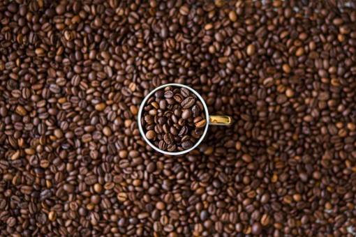 mug coffee  beans  cup  mug  texture
