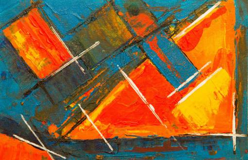 canvas-fabric colorful  abstract  art  paint  acrylic  oil  canvas