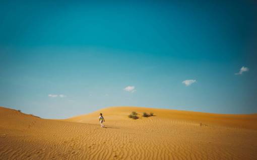 highland desert  landscape  sunny  highland  mountain  sky  people