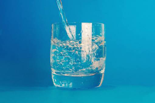 vaso vaso de agua beber azul