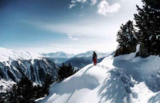 hike guy  man  male  people  back  stand  nature