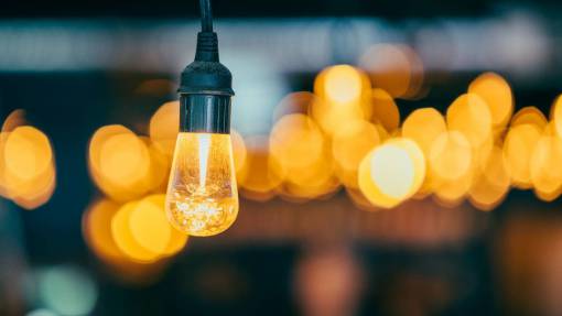 vendimia luz retro bokeh objetos de decoración iluminado resplandor
