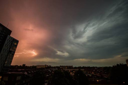 nublado relámpago nubes de tormenta cielo nublado noche oscura