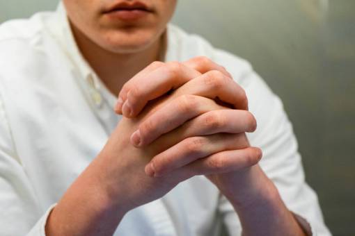 thoughtful male  hands  close up  fingers  strong  thinking  concept