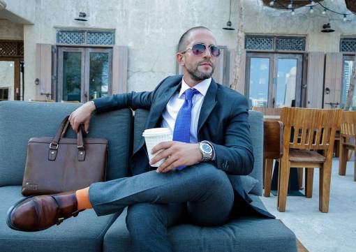 way man  sunglasses  waiting  fashion  model  suitcase  business
