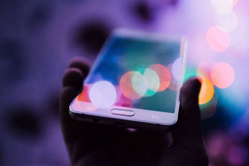 movil teléfono móvil smartphone luces bokeh cámara fotografía