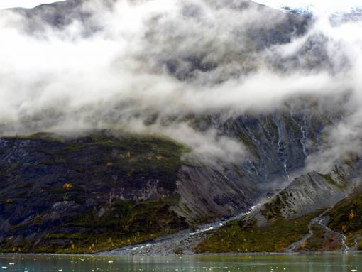 acantilado montaña costa paisaje niebla lago niebla nubes