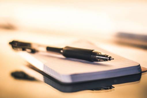 cuaderno bolígrafo, bloc de notas, cierre, macro, objetos, escritura, notas