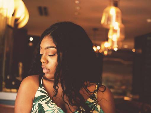 bokeh gente niña mujer afroamericano luz bokeh