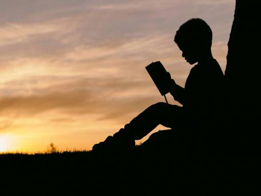 leer gente hombre niño niño leer libro