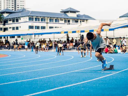 running people  men  run  race  sports  sprint  venue