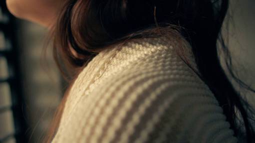 sweater people  woman  girl  lady  knitted  sweater  hair
