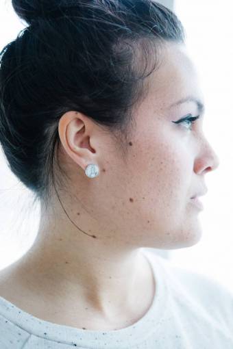 hembra retrato mujer mujer perfil persona cerrar oreja