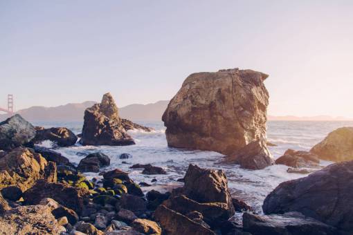 acantilado mar océano azul agua naturaleza rocas acantilado