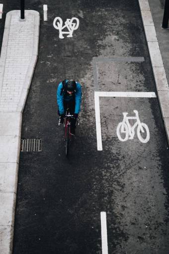 bicycle street  road  bike  bicycle  lane  people  riding