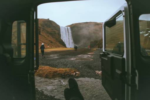 feet vehicle  falls  adventure  trip  travel  mountain  landscape