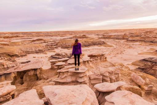 hike woman  adventure  desert  rock  sand  wide view  hike