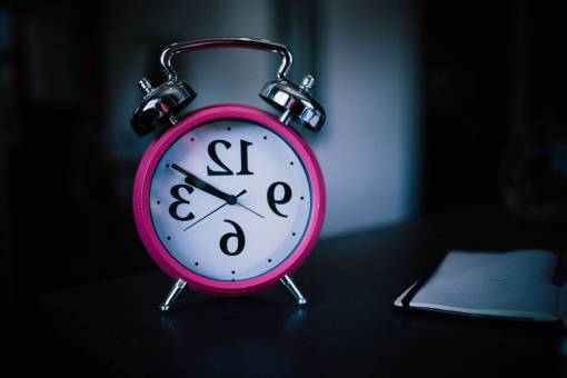 morning Alarm clock Close up