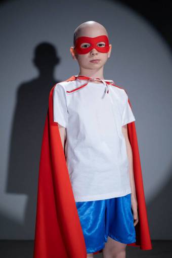 kids Child dressed as super hero